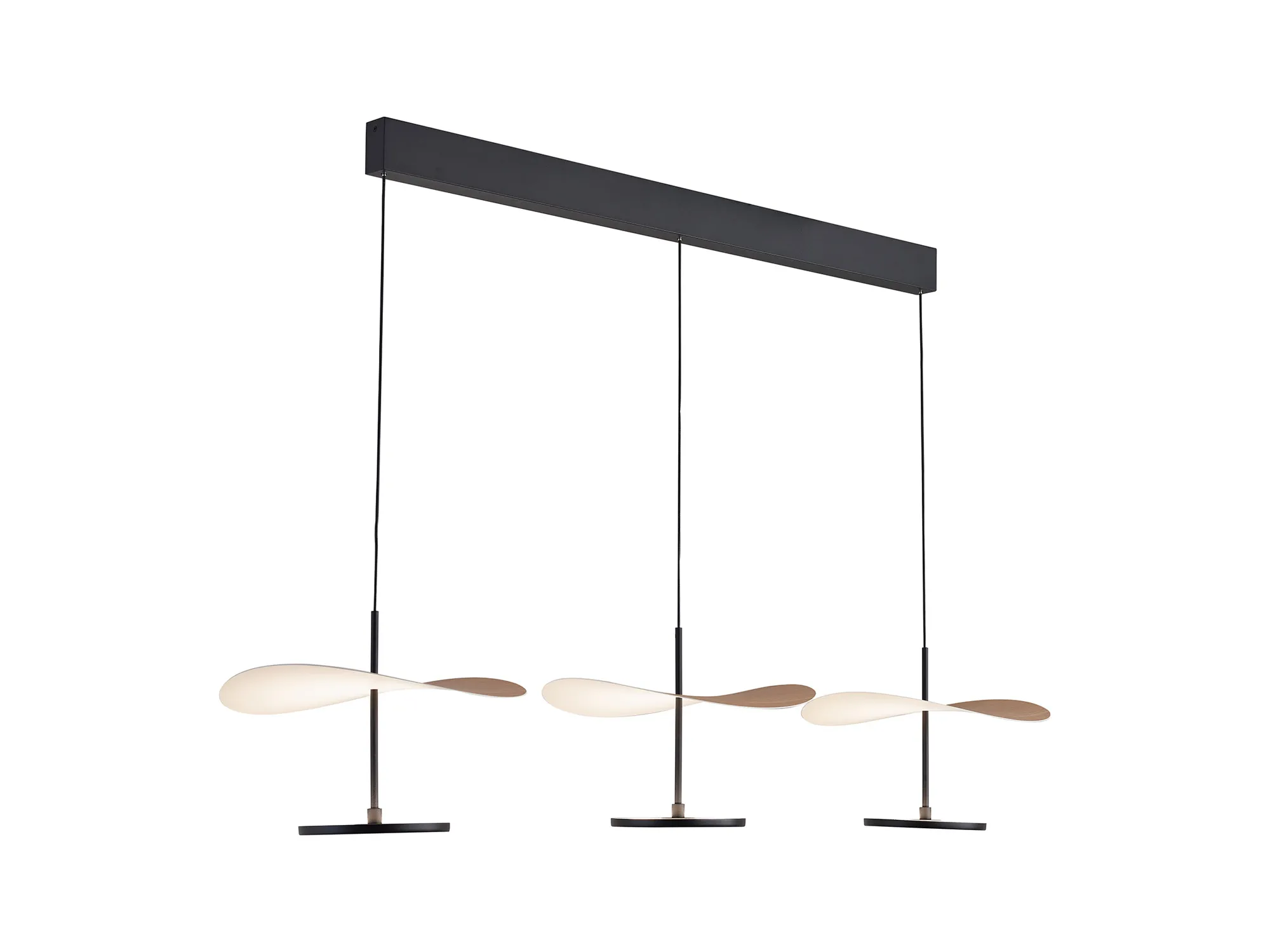 Abisal Beech Wood Ceiling Lights Mantra Linear Fittings